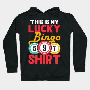 This Is My Lucky Bingo Shirt  T shirt For Women Hoodie